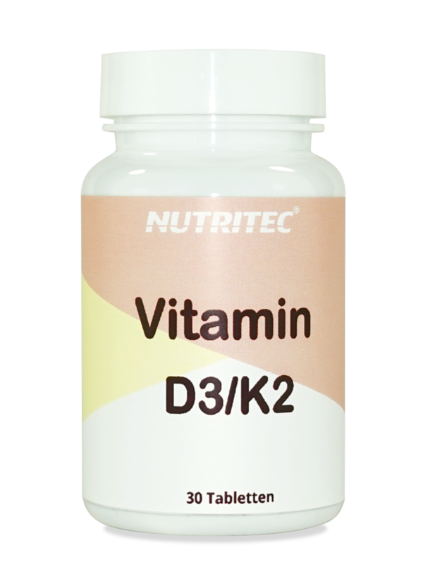Vitamin D3 K2 - 5000 I.E. 30 Tabletten