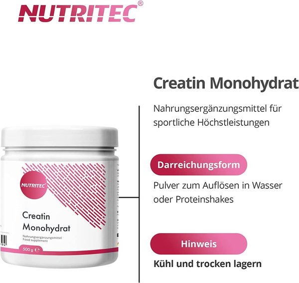 Creatin Monohydrat 500 g