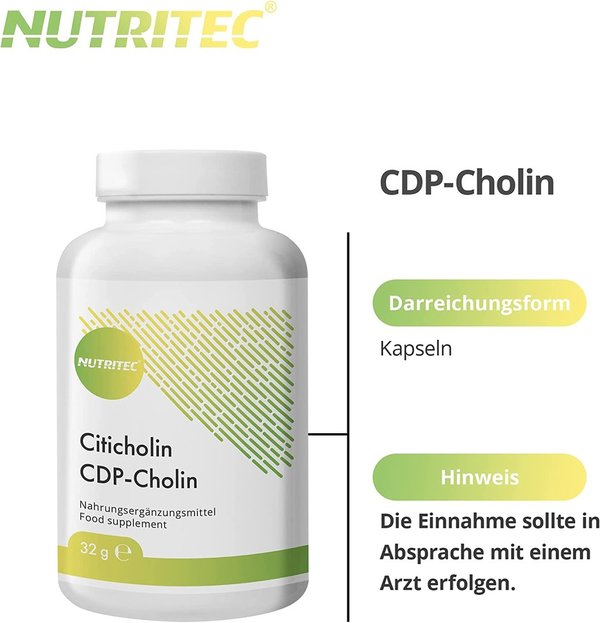 CDP-Cholin Citicholin 120 Kapseln